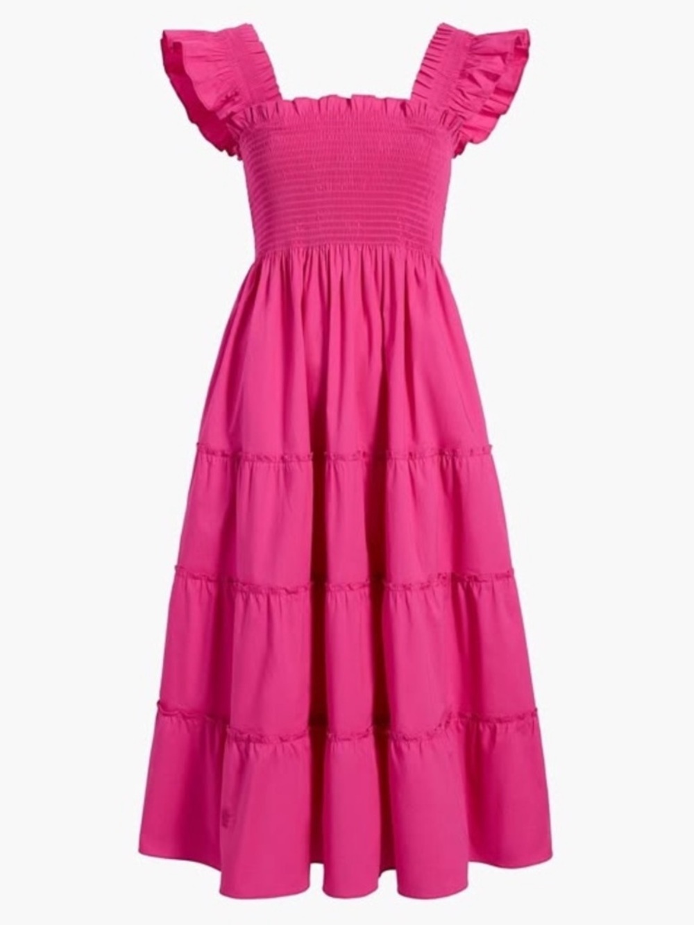 Hill House Ellie Nap Dress in Poppy Pink
